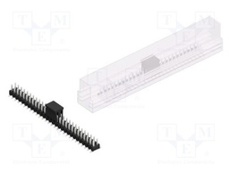 Connector: pin strips; pin header; male; PIN: 56; 2.54mm; SMT; 2x28