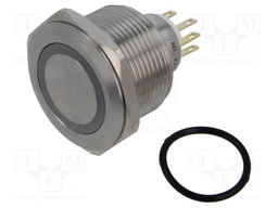 Switch: vandal resistant; Pos: 2; SPDT; 3A/220VAC; 5A/24VDC; IP65