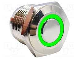Switch: vandal resistant; Pos: 2; SPST-NO; 2A/48VDC; IP65; OFF-(ON)