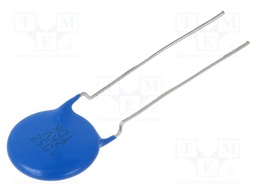 Ceramic Disc Capacitor, 0.01 µF, 2 kV, CK45 Series, +80%, -20%, E, 7.5 mm