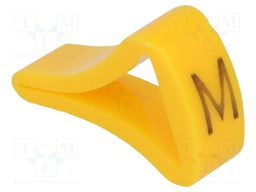 Markers for cables and wires; Label symbol: M; 6÷10.5mm; H: 16mm