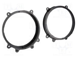 Speaker frame; 200mm; Tesla; Tesla Model 3 2019->2023; 2pcs.