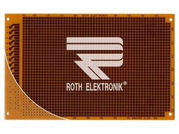 Board: universal; single sided,prototyping; W: 100mm; L: 160mm