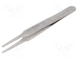 Tweezers; 118mm; Blades: straight,narrowed; Blade tip shape: flat