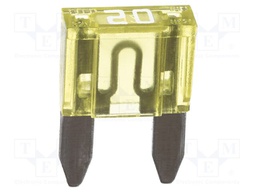 Fuse: fuse; 20A; 32VDC; automotive; 11.1mm; 11.1x3.9x17.2mm