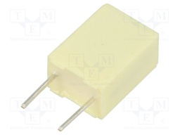 Capacitor: polyester; 470nF; 40VAC; 63VDC; Pitch: 5mm; ±10%