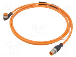 Cable: for sensors/automation; PIN: 4; 2m; Indication: LED