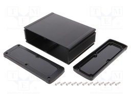 Enclosure: multipurpose; X: 177.6mm; Y: 129mm; Z: 61.1mm; black