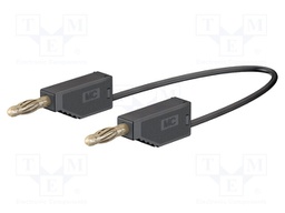 Test lead; 60VDC; 30VAC; 32A; 4mm banana plug-4mm banana plug