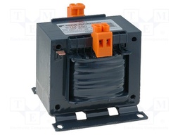 Transformer: mains; 250VA; 400VAC; 24V; Leads: terminal block; IP00