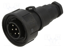 Connector: circular; plug; male; PIN: 7; 5A; 277V; IP68,IP69K; 6÷8mm