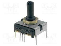 Potentiometer: shaft; single turn; 5kΩ; ±20%; 0.75W; linear; 6.35mm