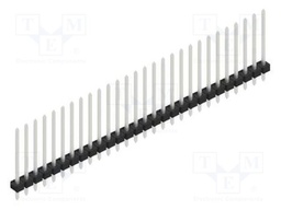 Connector: pin strips; pin header; male; PIN: 28; 2.54mm; THT; 1x28