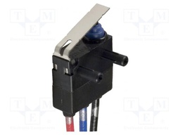 Microswitch SNAP ACTION; with short lever; SPDT; 0.1A/100VAC