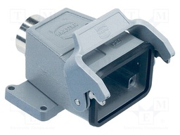Enclosure: for Han connectors; Han; size 6B; with latch; side
