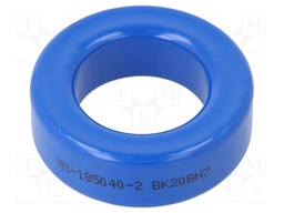 Ferrite: toroidal; L: 15.24mm; Øint: 28.7mm; Øout: 46.74mm; 57nH