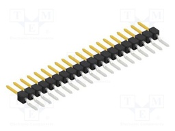 Connector: pin strips; pin header; male; PIN: 20; 2.54mm; SMT; 1x20