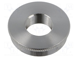 Reduction of threads for glands; Int.thread: PG16; brass; nickel