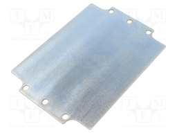 Mounting plate; steel; ALUEIN-RJ37; Plating: zinc