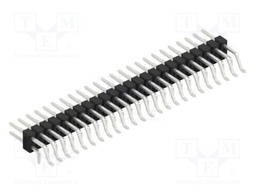 Connector: pin strips; pin header; male; PIN: 48; 2.54mm; SMT,THT