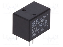 Relay: electromagnetic; SPDT; Ucoil: 24VDC; 1A/120VAC; 1A/24VDC; 1A