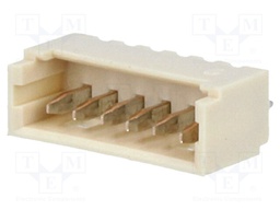 Socket; wire-board; male; PicoBlade; 1.25mm; PIN: 6; THT; 1A; tinned