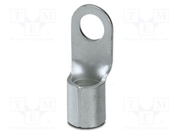 Non-insulated; Body: silver; Tip: ring