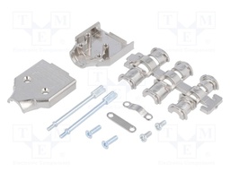 Enclosure: for D-Sub connectors; D-Sub 9pin,D-Sub HD 15pin
