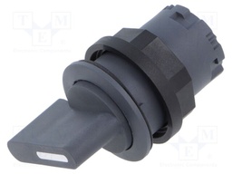 Switch: rotary; 22mm; Stabl.pos: 3; IP65; Pos: 3; Cutout: Ø22.3mm