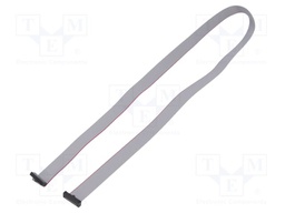 Ribbon cable with IDC connectors; Tape ph: 0.64mm; 711.2mm