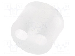 Insert for gland; with thread PG; Size: PG9; IP54; Holes no: 2; 3mm