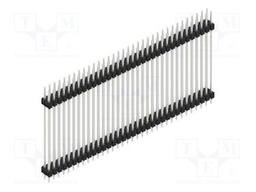 Connector: pin strips; pin header; male; PIN: 68; 2.54mm; THT; 2x34