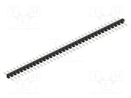 Connector: pin strips; pin header; male; PIN: 36; 2.54mm; SMT; 1x36