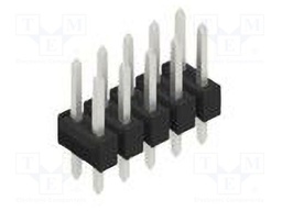 Connector: pin strips; pin header; male; PIN: 10; 2.54mm; THT; 2x5