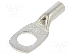 Tip: ring tube; M5; 1.5mm2; crimped; for cable; non-insulated