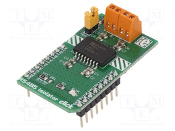 Click board; isolator; UART; ADM2682EBRIZ; 3.3/5VDC