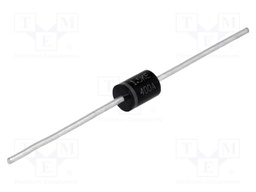 Diode: transil; 1.5kW; 400V; 2.8A; unidirectional; ±5%; Ø5,4x7,5mm