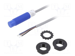 Sensor: inductive; Output conf: PNP / NO; 0÷4mm; 10÷30VDC; M12