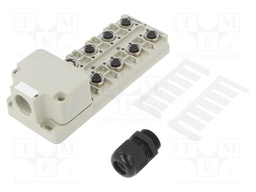 Splitter; A code-DeviceNet / CANopen; PIN: 5; IP68; IN: 8; OUT: 1