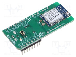 Click board; WiFi; SPI,UART; ATWINC3400-MR210CA; 3.3VDC