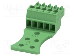 PCB connector, nominal cross section: 1.5 mm?, color: green,