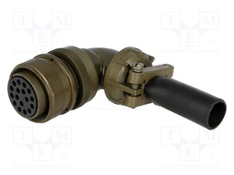 Connector: circular; Series: DS/MS; plug; female; PIN: 17; for cable