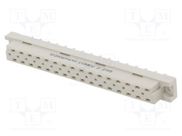 Socket; DIN 41612; type D; female; PIN: 32; a+c; THT; straight; 6A