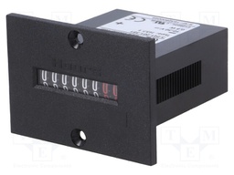 Counter: electromechanical; mechanical indicator; working time