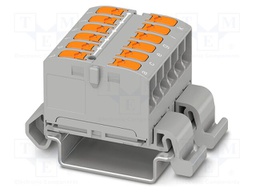 Splice terminal: rail; 24A; 690V; push-in; PA; L: 29.2mm; 0.14÷4mm2