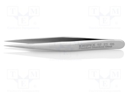 Tweezers; 70mm; for precision works; Blades: straight