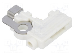 Connector: LED holder; push-in; Features: two-piece
