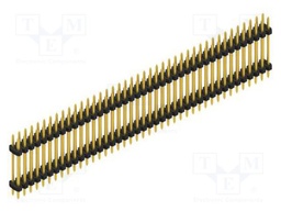 Connector: pin strips; pin header; male; PIN: 82; 2mm; THT; 2x41
