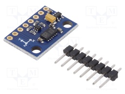 Sensor: position; accelerometer,magnetic field; 3÷5VDC; I2C