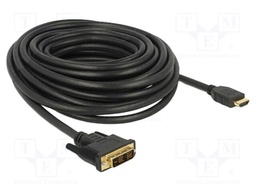 Cable; DVI-D (18+1) plug,HDMI plug; bidirectional,single link